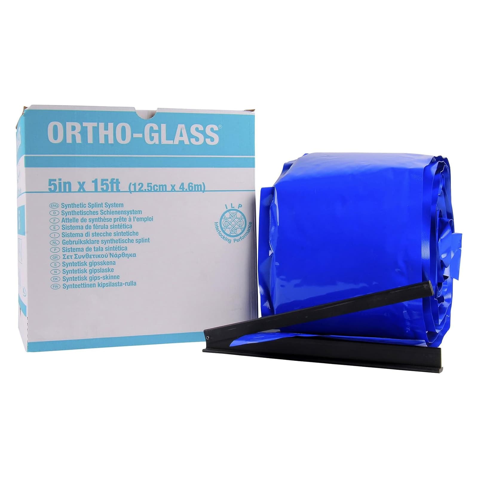 Ortho-Glass Fiberglass Splint Roll, White, 5" x 15 Foot - Case of 2 - Image 1
