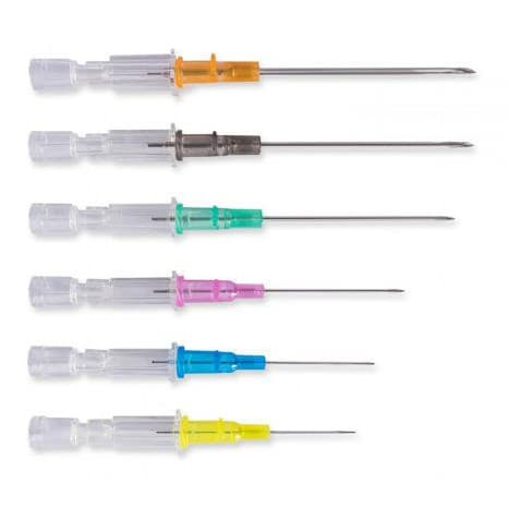 BD Angiocath Peripheral IV Catheter, Straight Hub - Image 1