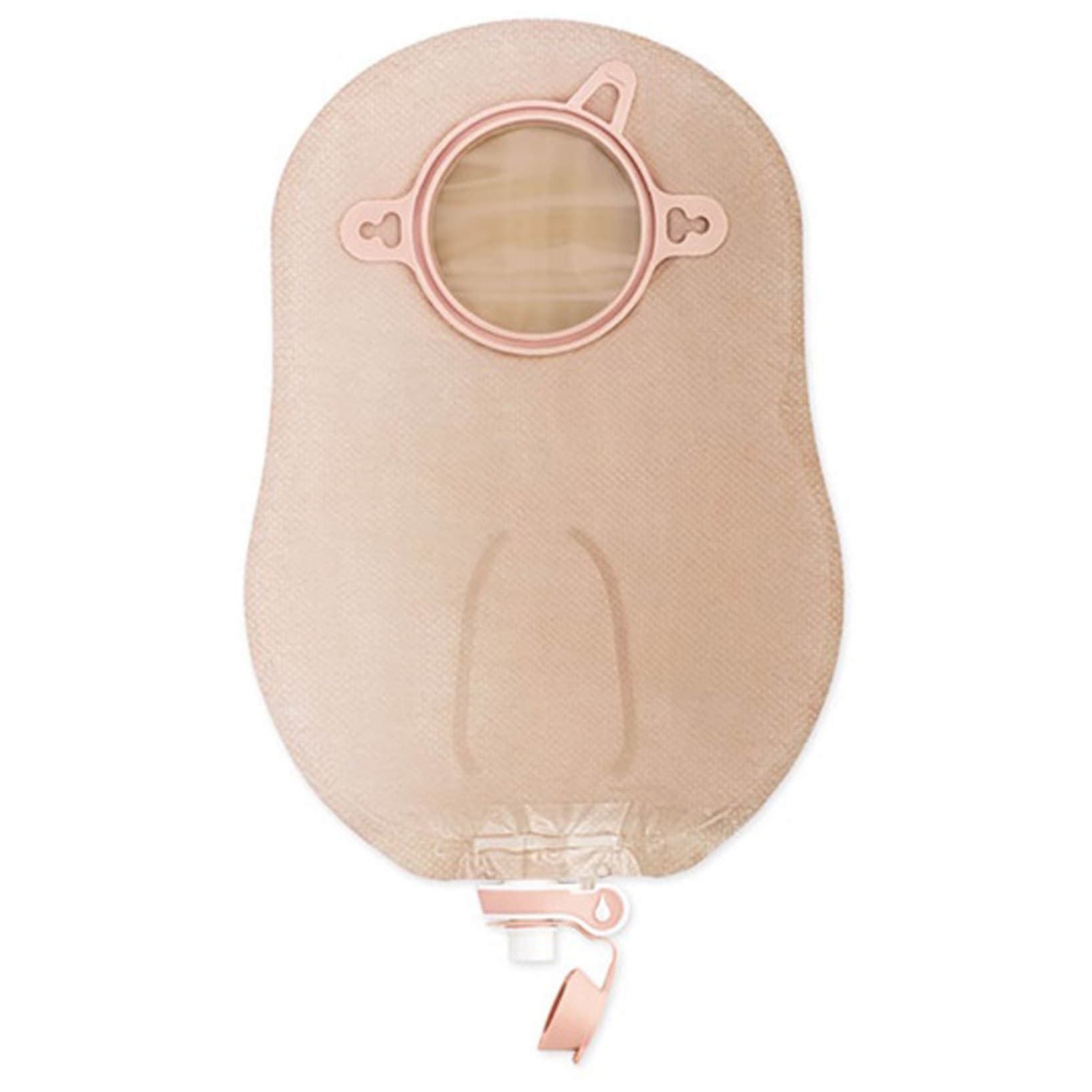 New Image 2-Piece Urostomy Pouch, Beige, 1-3/4 Inch - Image 1