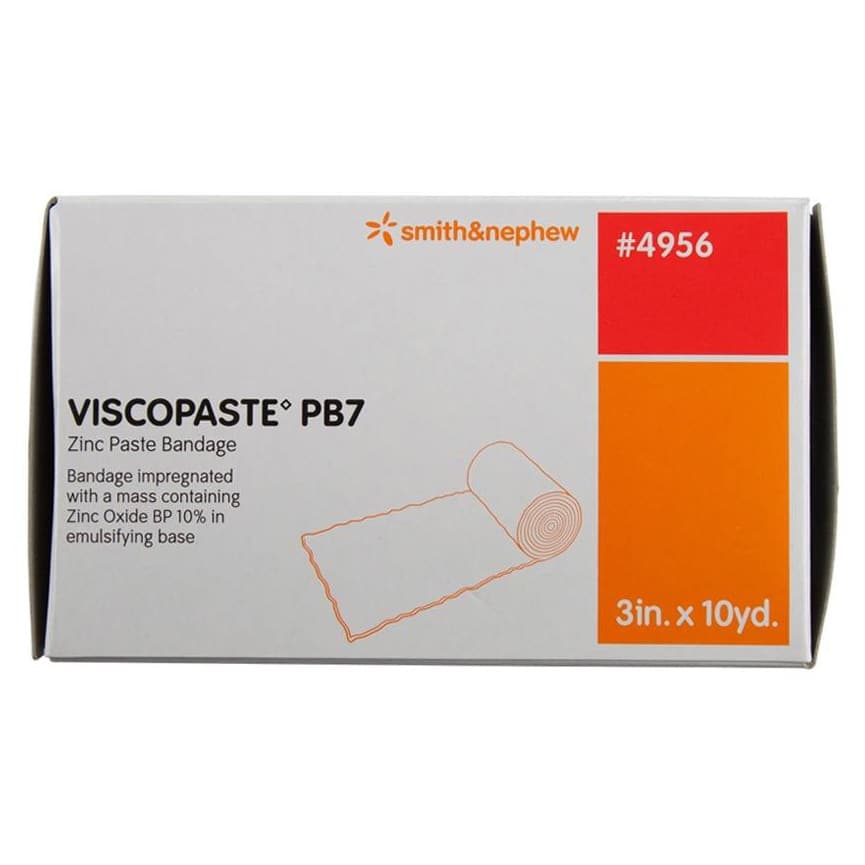 Viscopaste PB7 Zinc Paste Bandage, 3 x 10 yards - Case of 48 - Image 1