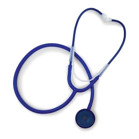 Hopkins Medical Disposable Stethoscope, Blue - Each - Image 1