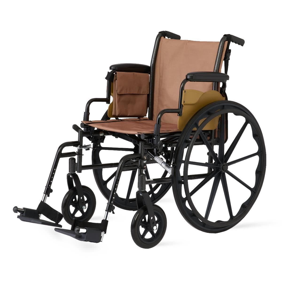 Medline K3 Guardian 18" Wide Wheelchair with Desk-Length Arms and Swing-Away Footrests