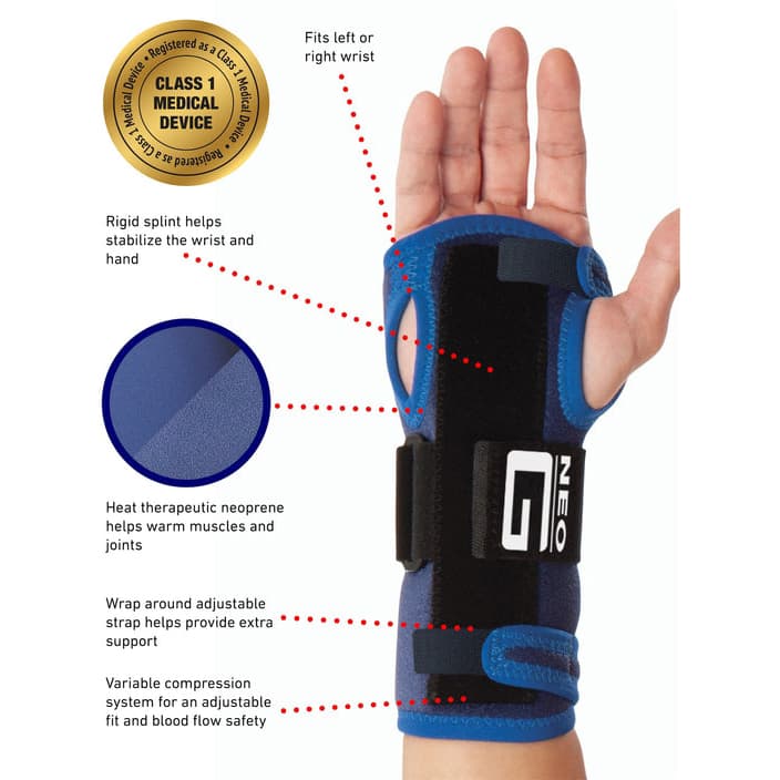 Neo G Universal Wrist Brace, One Size - Each - Image 3
