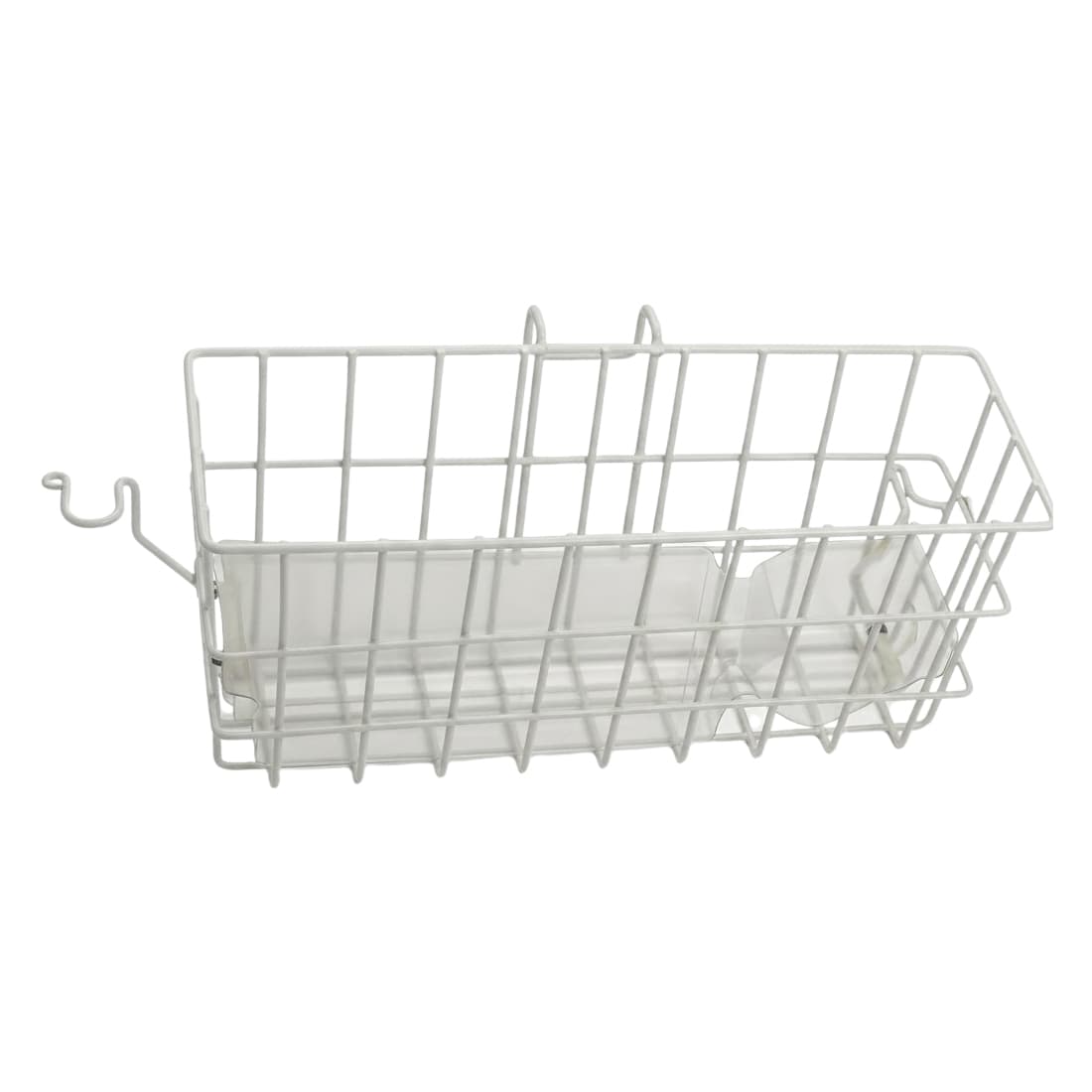 Carex Snap On Walker Basket with Tray, 16" W x 6" D x 7" H - Image 1