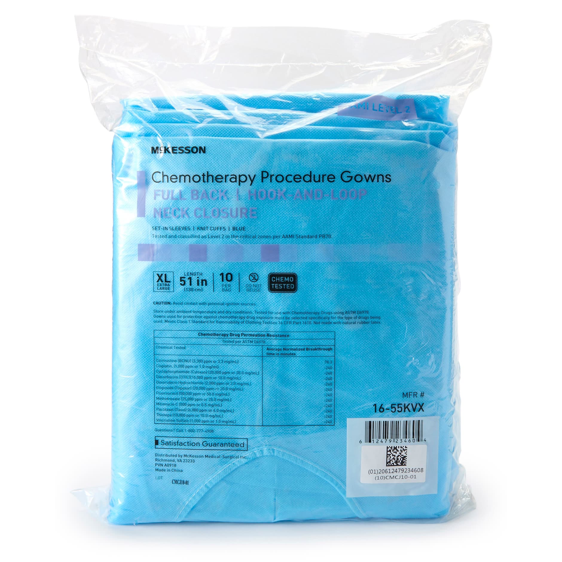 McKesson Chemotherapy Procedure Gown - Image 3