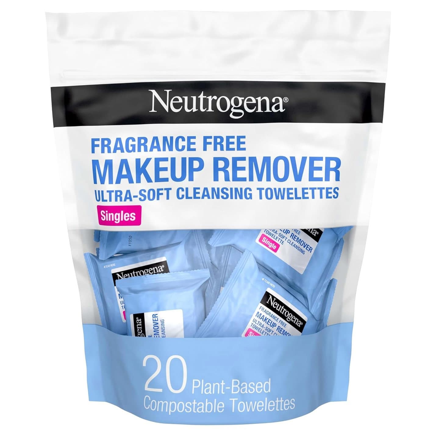 Neutrogena Makeup Remover Wipes, Singles - Image 2
