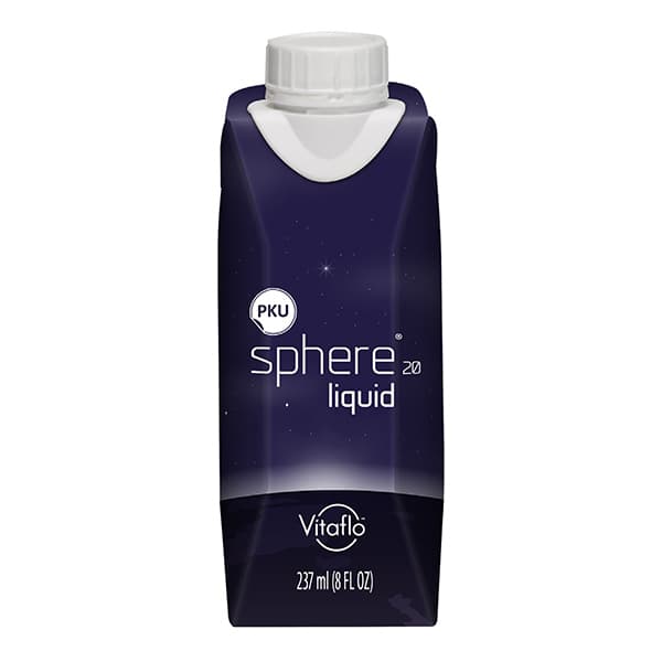PKU sphere 20 Liquid Oral Supplement, 8 oz, Chocolate - Each - Image 1