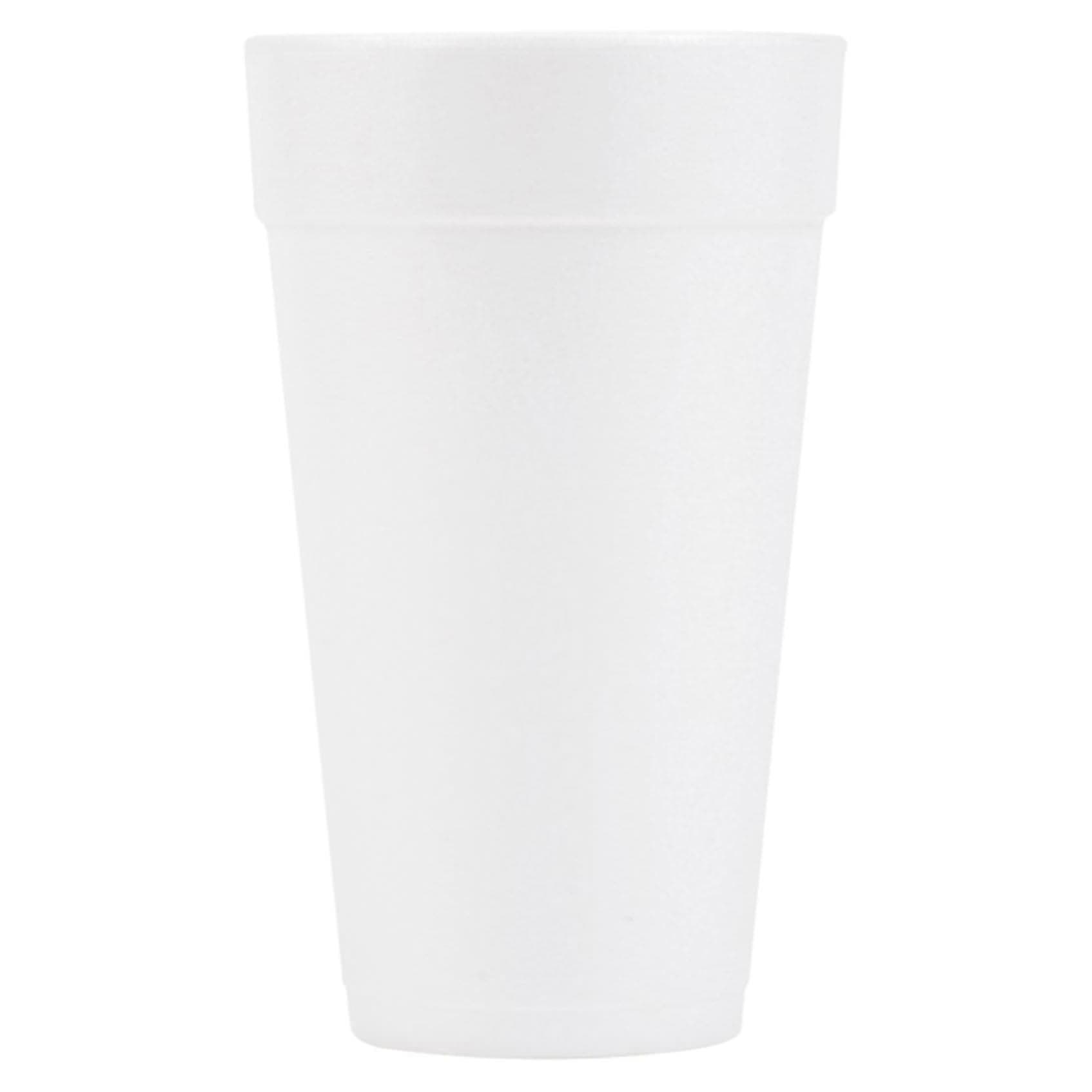 Solo Drinking Cup White Without Graduations Without Handle Hot and Cold