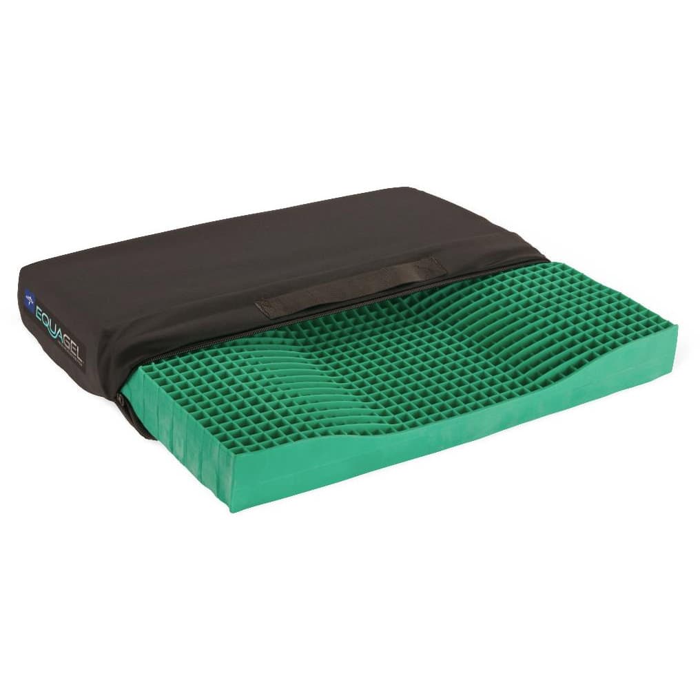 EquaGel Contour Wheelchair Cushion Cover, 16" × 16" - Image 1