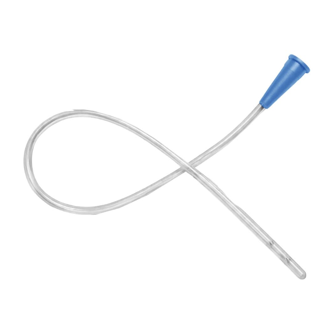 Easy Cath Intermittent Female Catheter, with Funnel, 8 Fr 7" - Box of 50 - Image 1