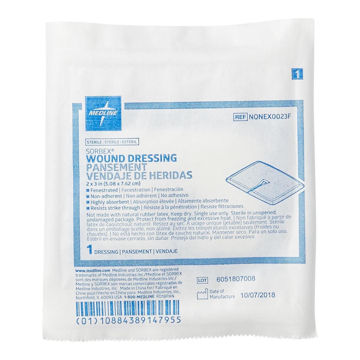 Medline Sorbex Sterile Absorbent Dressing - Image 4