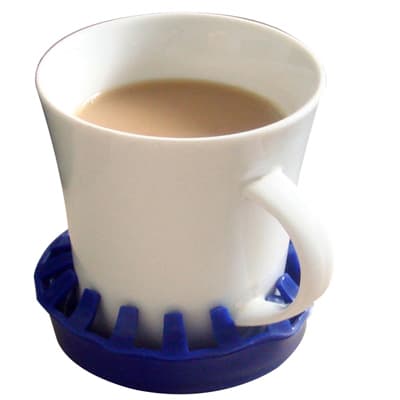 Dycem Non-Slip Molded Cup, Can and Glass Holder, Blue - Each - Image 1