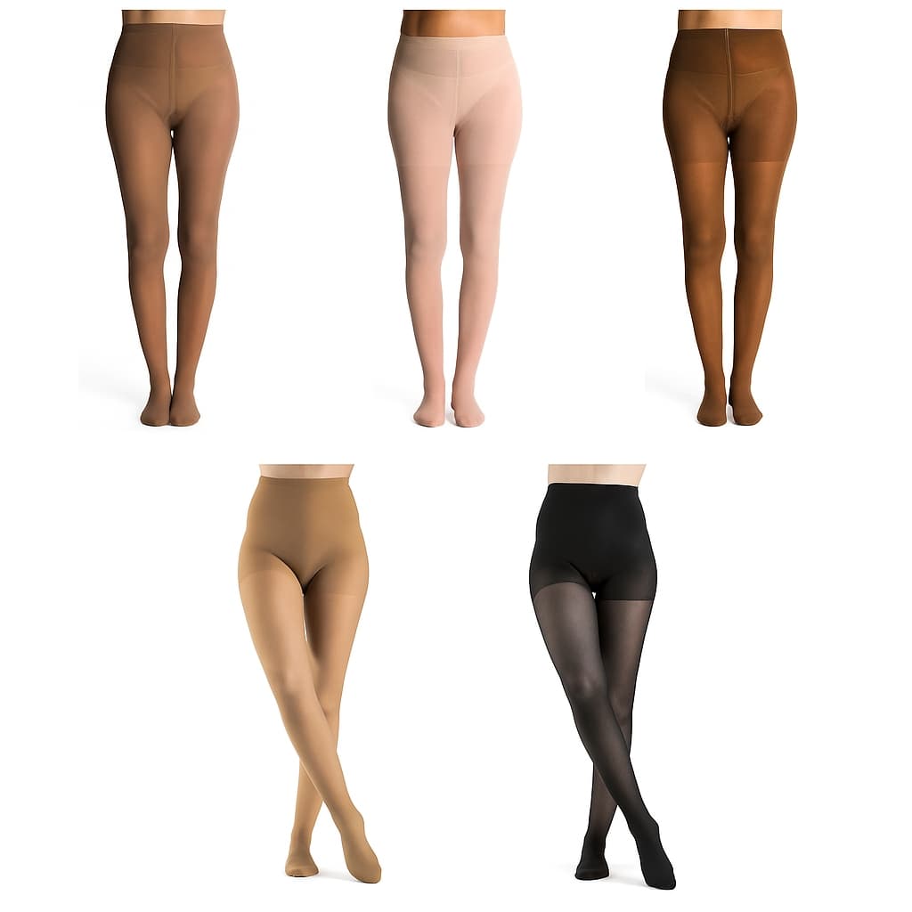 Sigvaris Women's Style Sheer Closed Toe Compression Pantyhose, 30-40mmHg