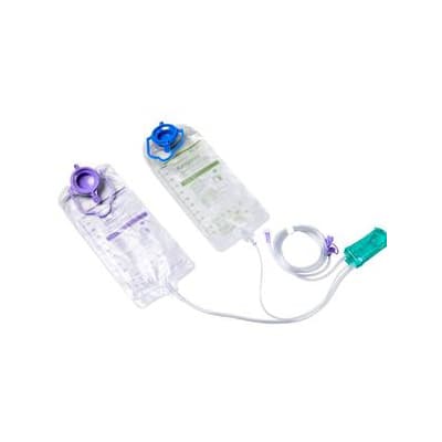 Kangaroo OMNI ENtelliset Thick Formula Feeding Set with Flush Bag, 500 mL - Case of 30 - Image 1