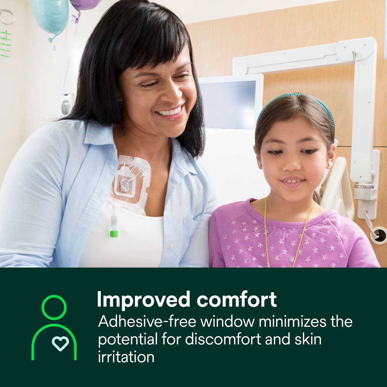 3M Tegaderm CHG Chlorhexidine Gluconate I.V. Port Dressing - Image 6