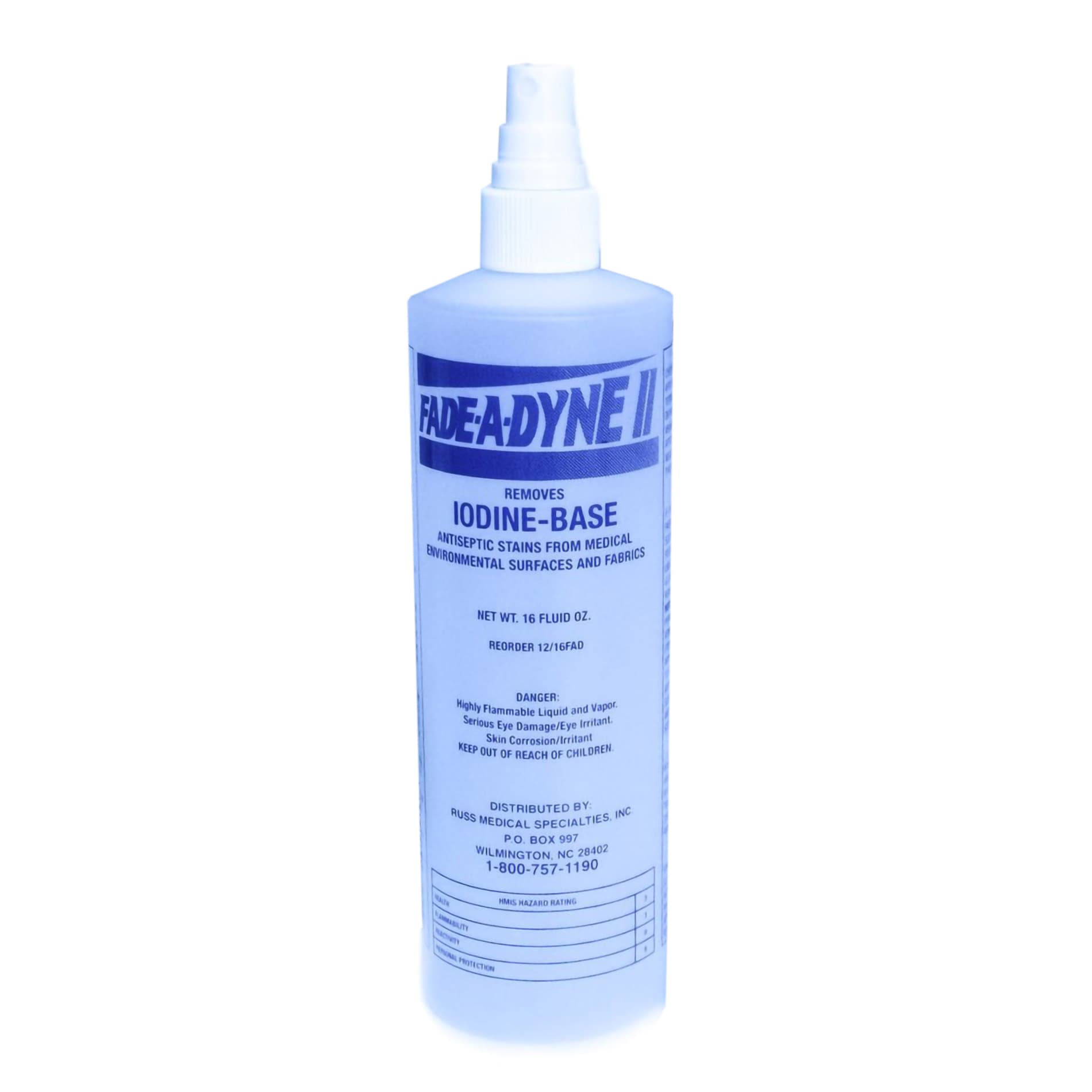 Fade-A-Dyne II Iodine Stain Remover Bottle Liquid NonSterile - Each - Image 1
