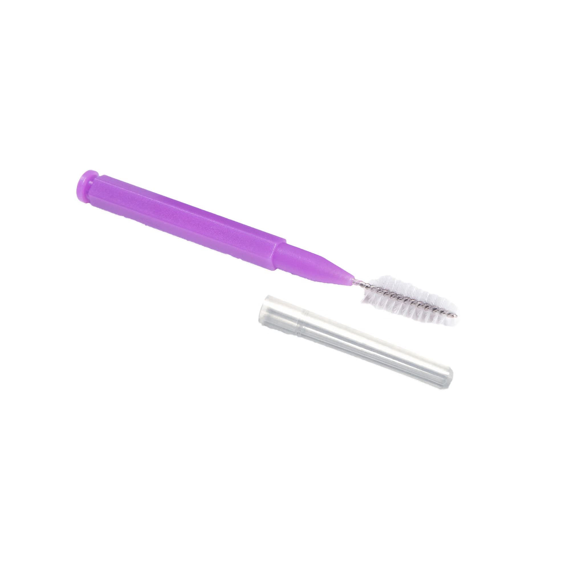 EnClean Single-Use Cleaning Brush For ENFit Enteral Connectors - Package of 100 - Image 1