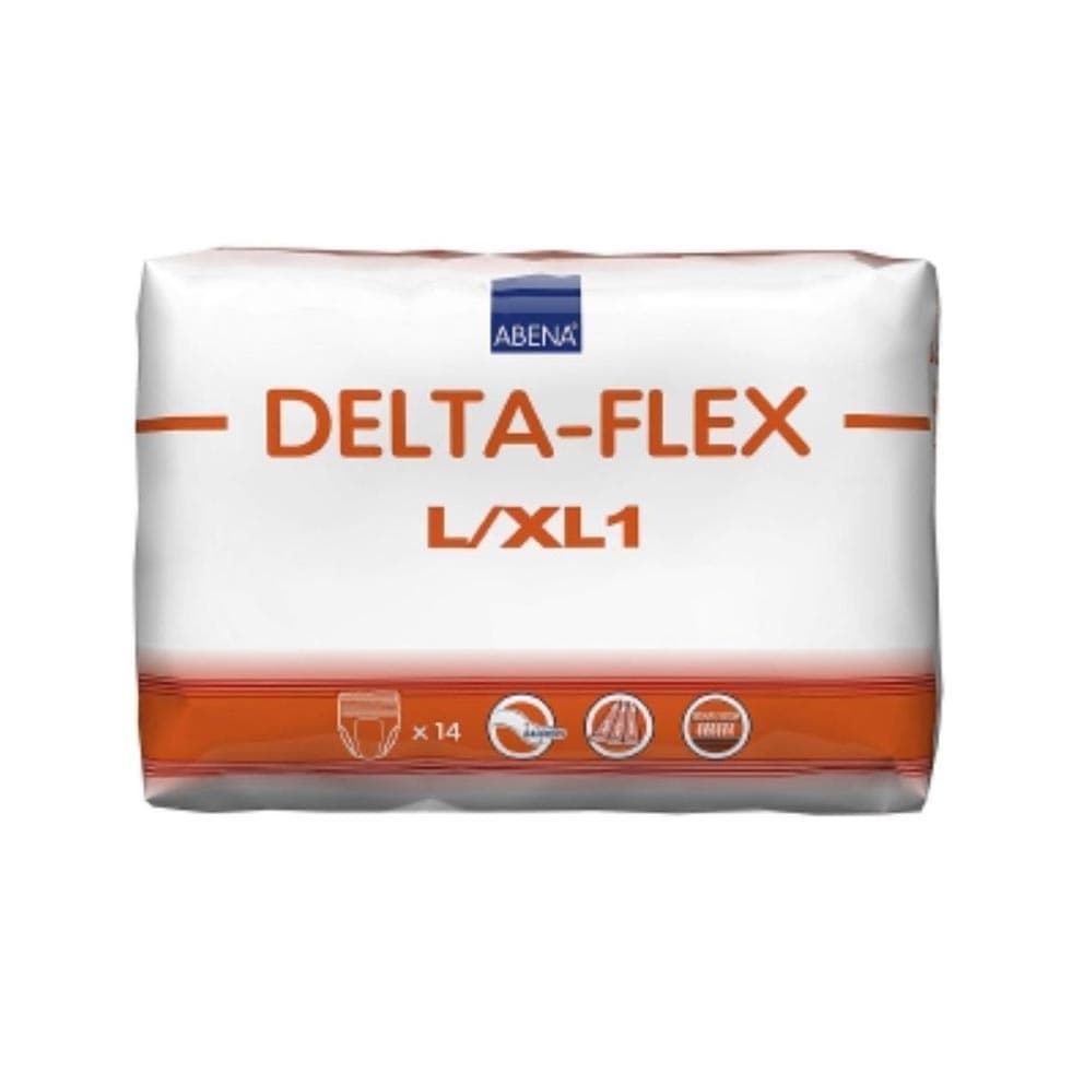 Abena Delta-Flex Adult Absorbent Underwear,Large-Extra Large - Case of 56 - Image 1