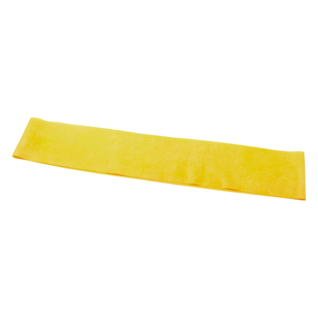 CanDo Band Exercise Loop, 15 Inch Long, Yellow, Extra-light - Image 1