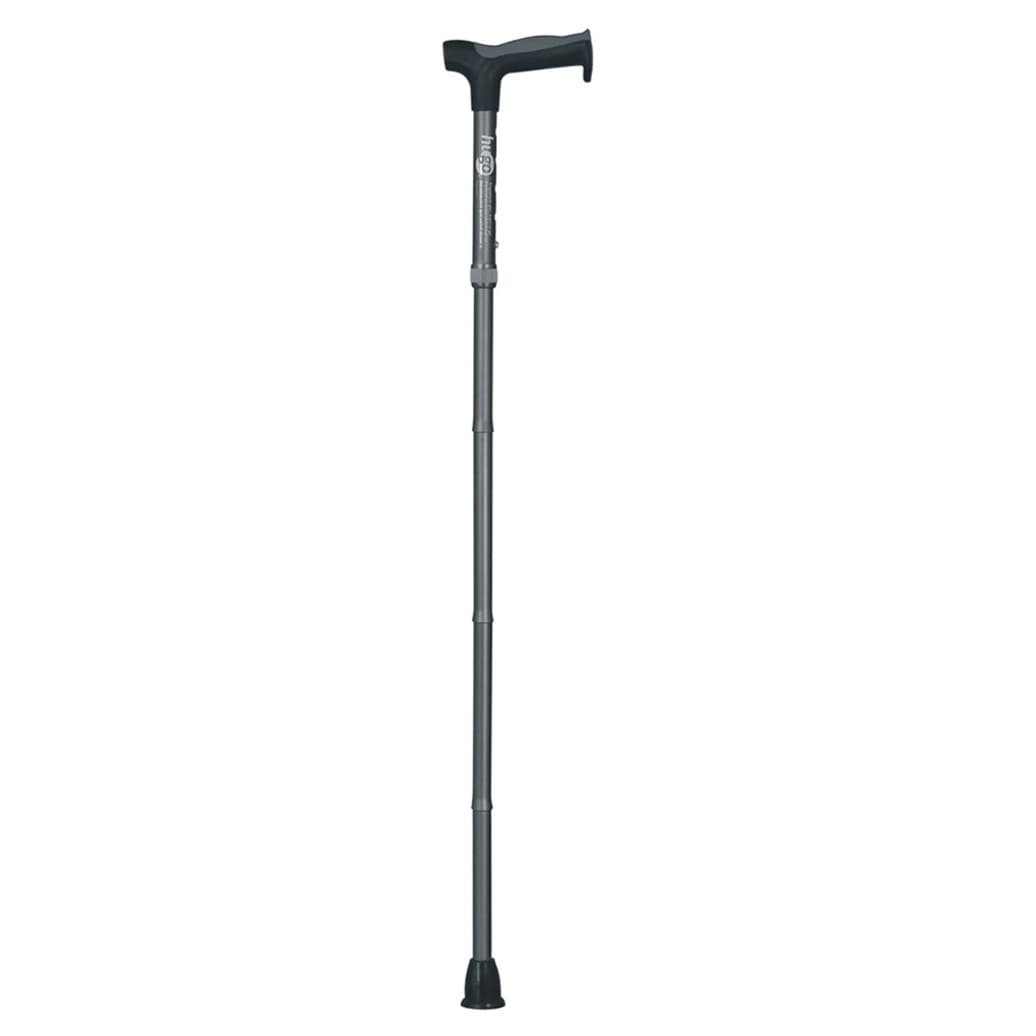 Drive Hugo Ergonomic Folding Cane, Smoke - Case of 6 - Image 1