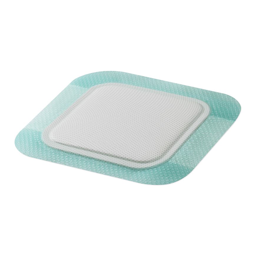 Coloplast Biatain Bordered Silicone Fit Foam Dressing, 7 x 7 Inch - Image 1