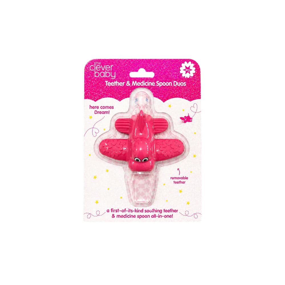 Clever Baby Teether & Medicine Spoon Duo - Image 1