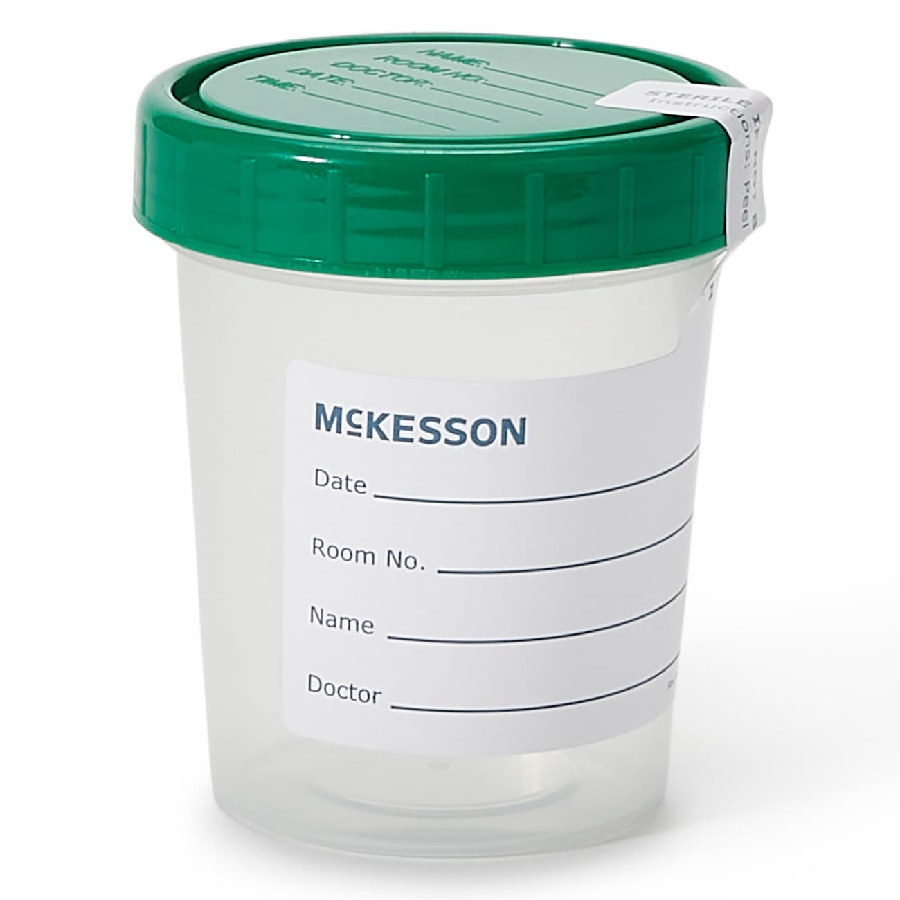 McKesson Translucent Specimen Container