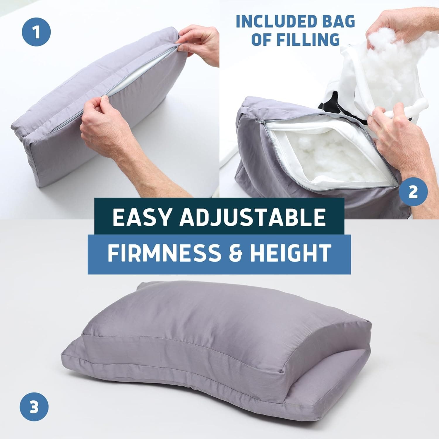 Lunderg Travel Size Parkin CPAP Pillow - Image 2