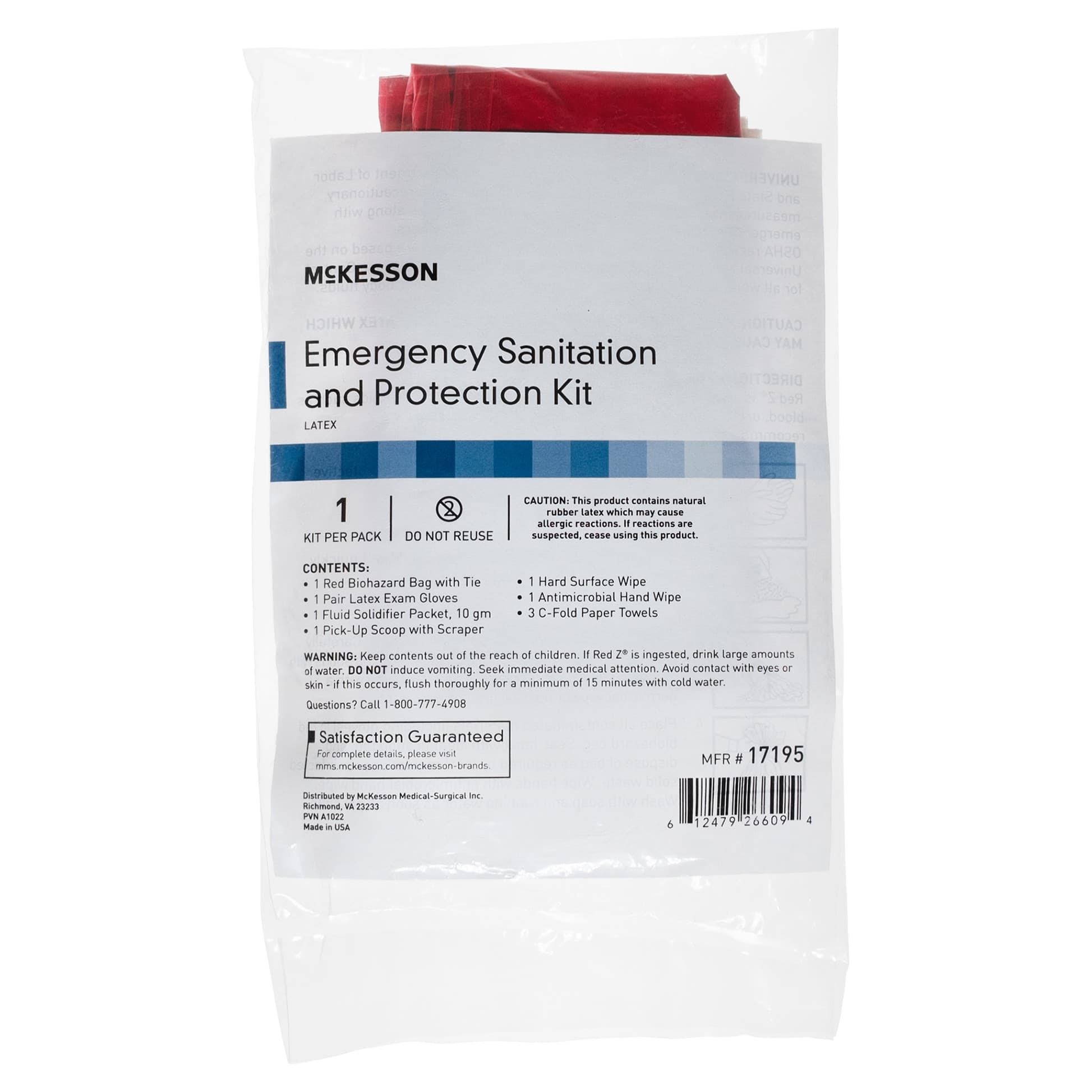 McKesson E.S.P. Emergency Sanitation and Protection Kit - Image 1