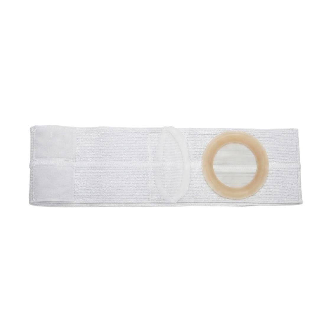 Nu-Hope 4" Flat Panel Ostomy Support Belt, 2-1/4", Beige, Prolapse Flap - Each - Image 1