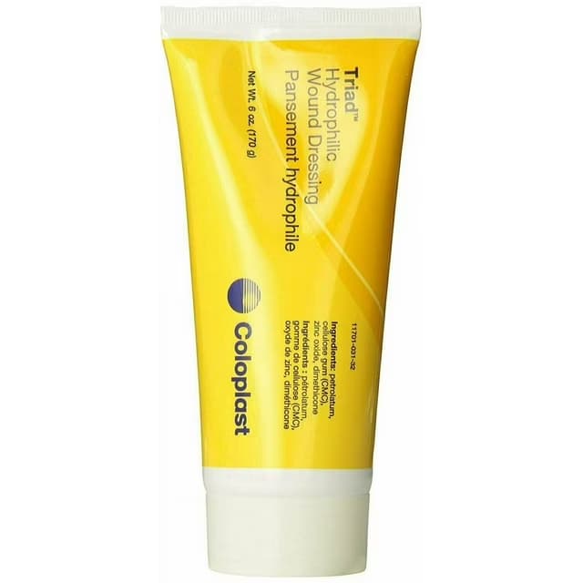 Coloplast Triad Hydrophilic Wound Dressing Tube, 6 oz - Case of 12 - Image 1