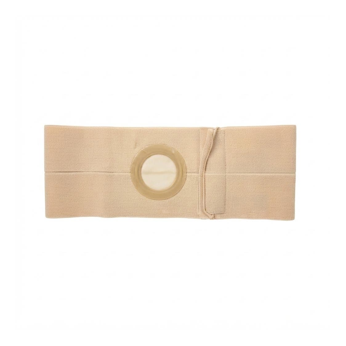 Nu-Hope Nu-Form 4" Beige Regular Elastic Ostomy Support Belt without Prolapse, Small, 2-1/4 Inch - Each - Image 1