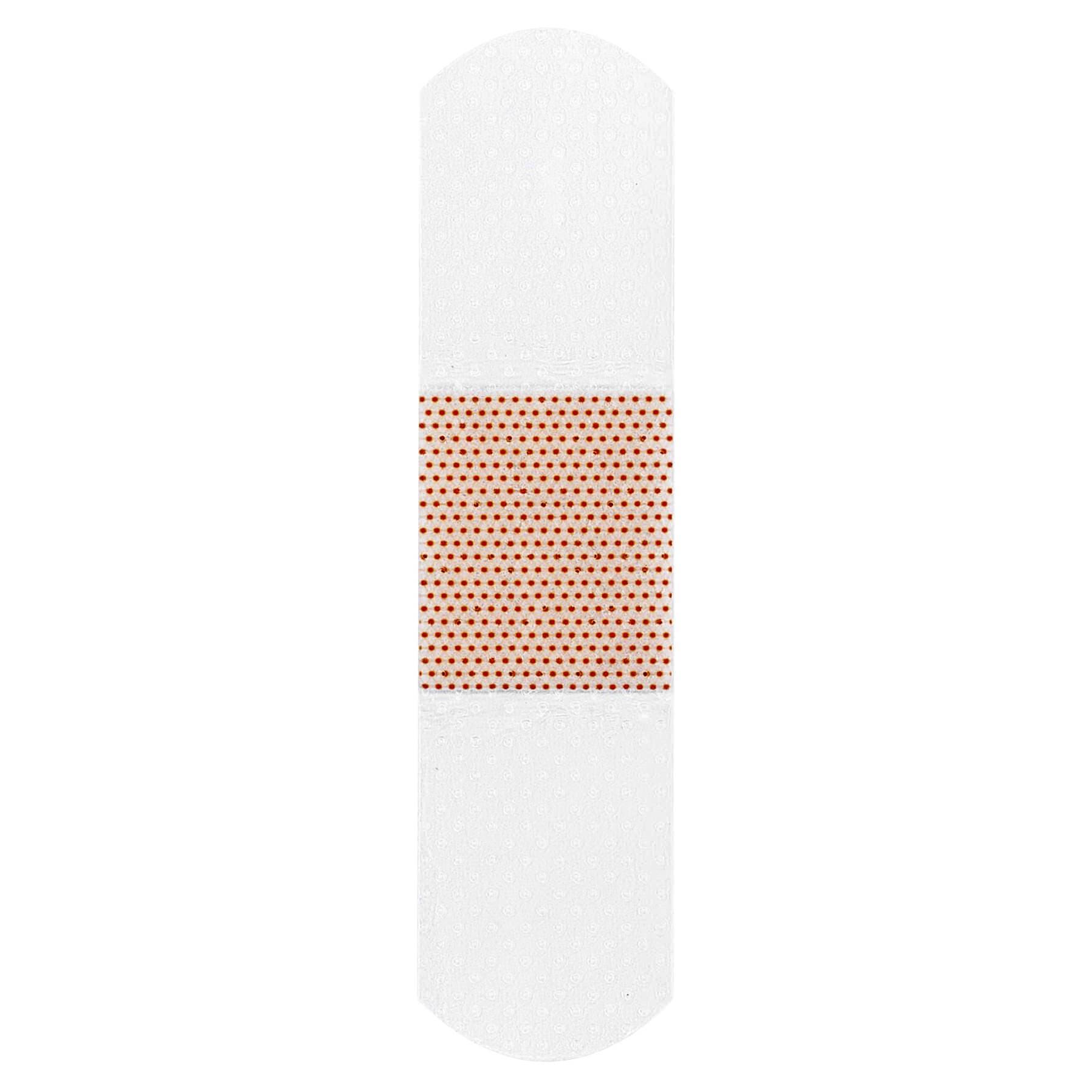 Dukal American White Cross Sheer Strip, Clear, 3/4 x 3 Inch - Case of 1200 - Image 1