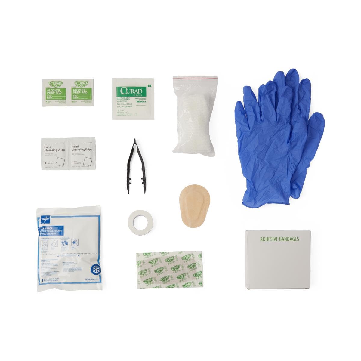 Medline CURAD 175 Piece First Aid Kit - Image 4