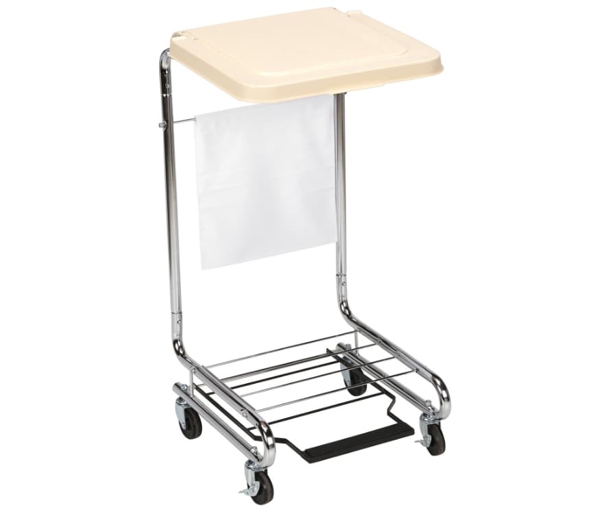 McKesson Hamper Stand with Foot Pedal & Self-Closing Lid – 30-33 Gallon - Image 1