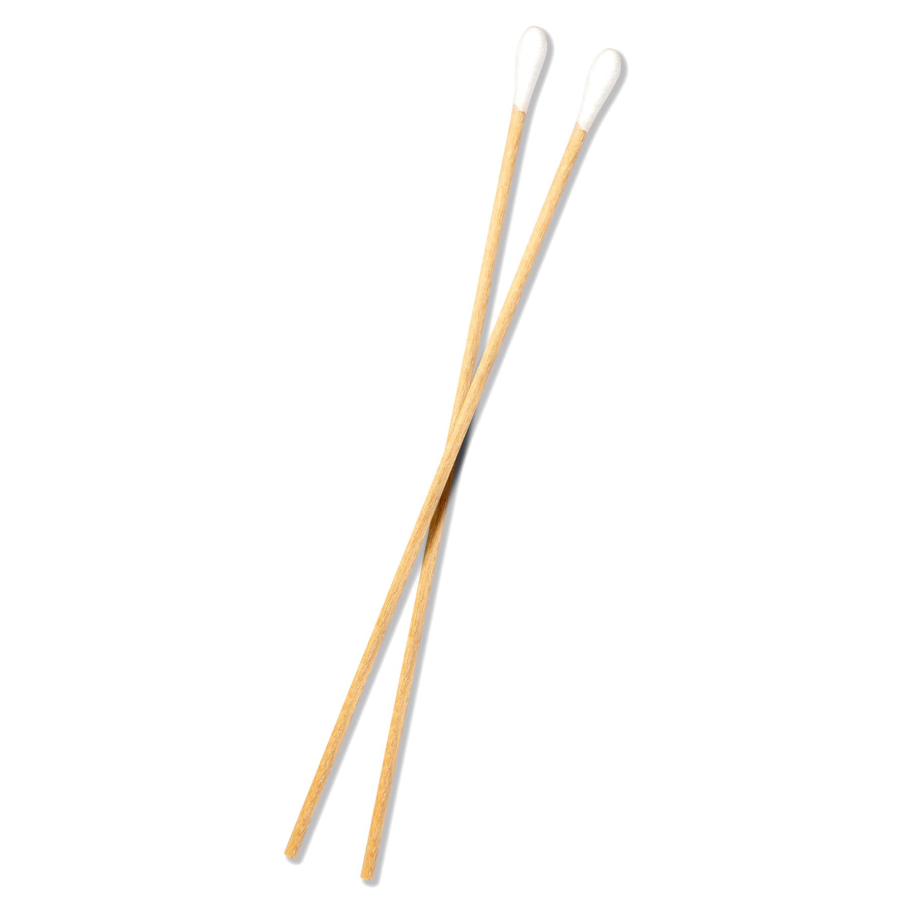 Dukal Cotton Tip Wood Shaft Applicator, Sterile, 6 Inch - Case of 1000 - Image 1