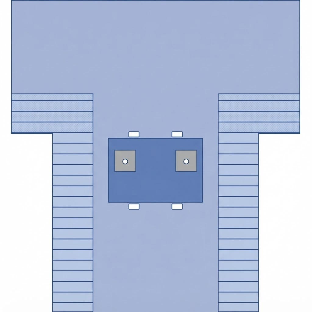 Medline Sterile Bilateral Limb T-Drape - Case of 8 - Image 1