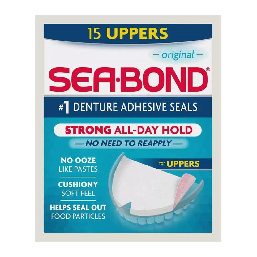 Sea-Bond Denture Adhesive Wafers, Upper - Box of 15 - Image 3