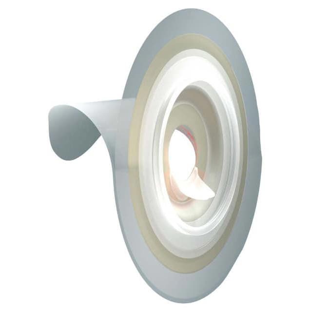 Ostoform FLOWASSIST Convex Baseplate, Cut-to-Fit, Small - Case of 100 - Image 1