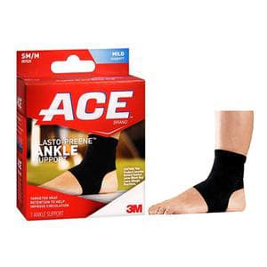 3M Ace Elasto-Preene Ankle Support Small-Medium, Black - Each - Image 1