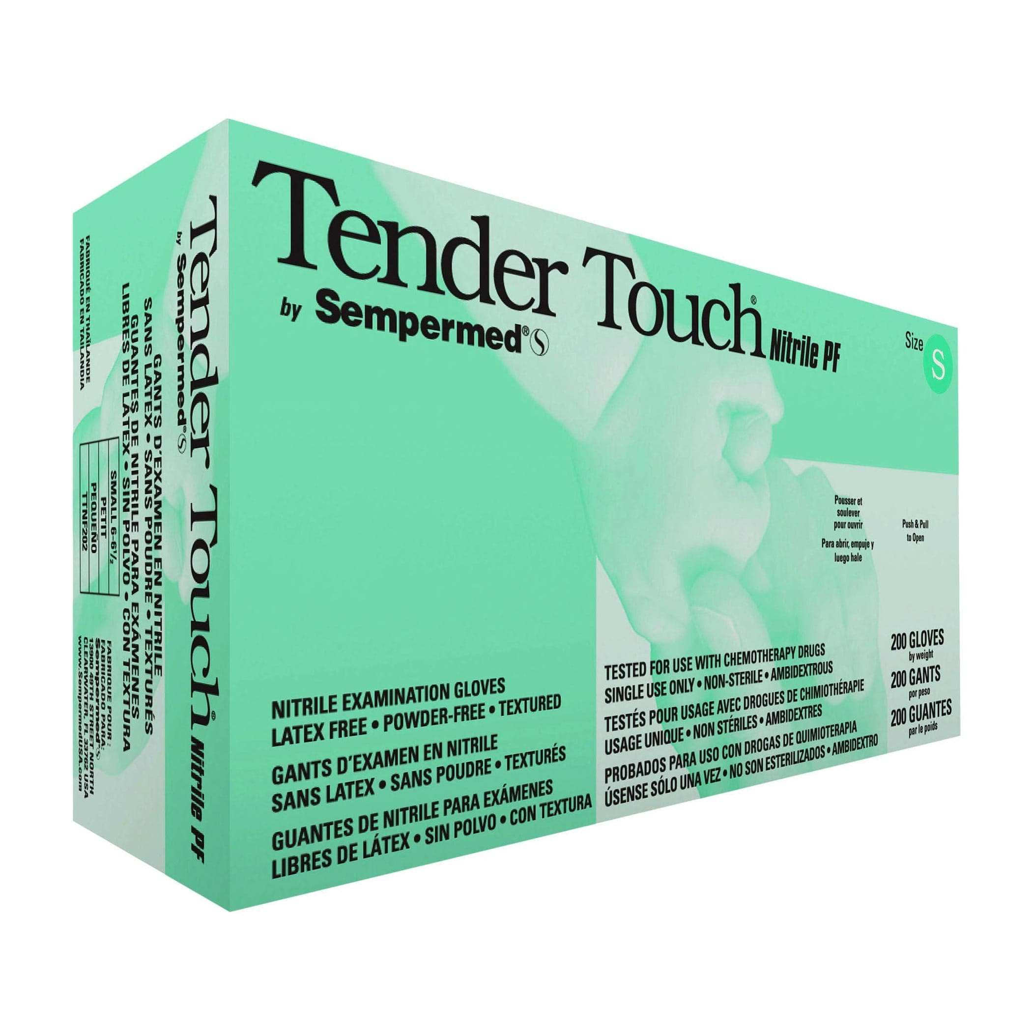 Sempermed Tender Touch Nitrile PF Exam Gloves - Image 1
