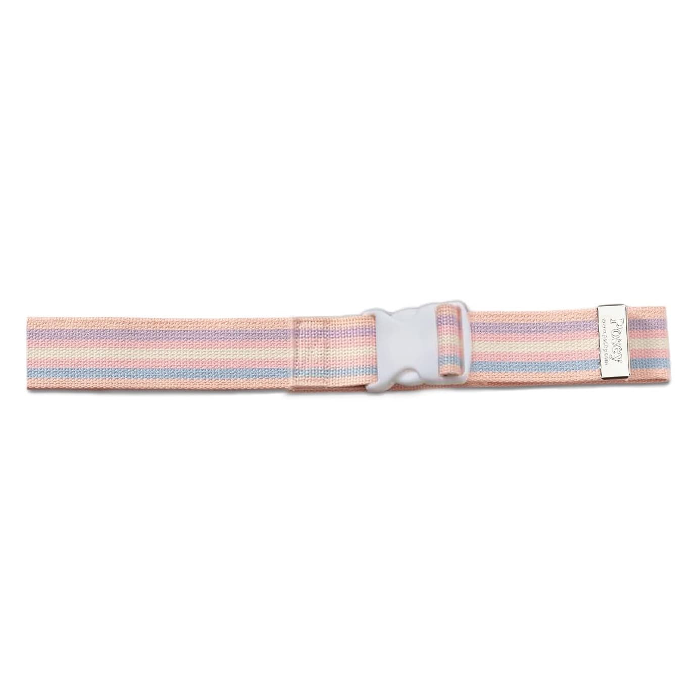 Posey Company Gait Belt with Quick-Release Buckle, Up to 52 Inch, Pastel Bouquet - Image 1