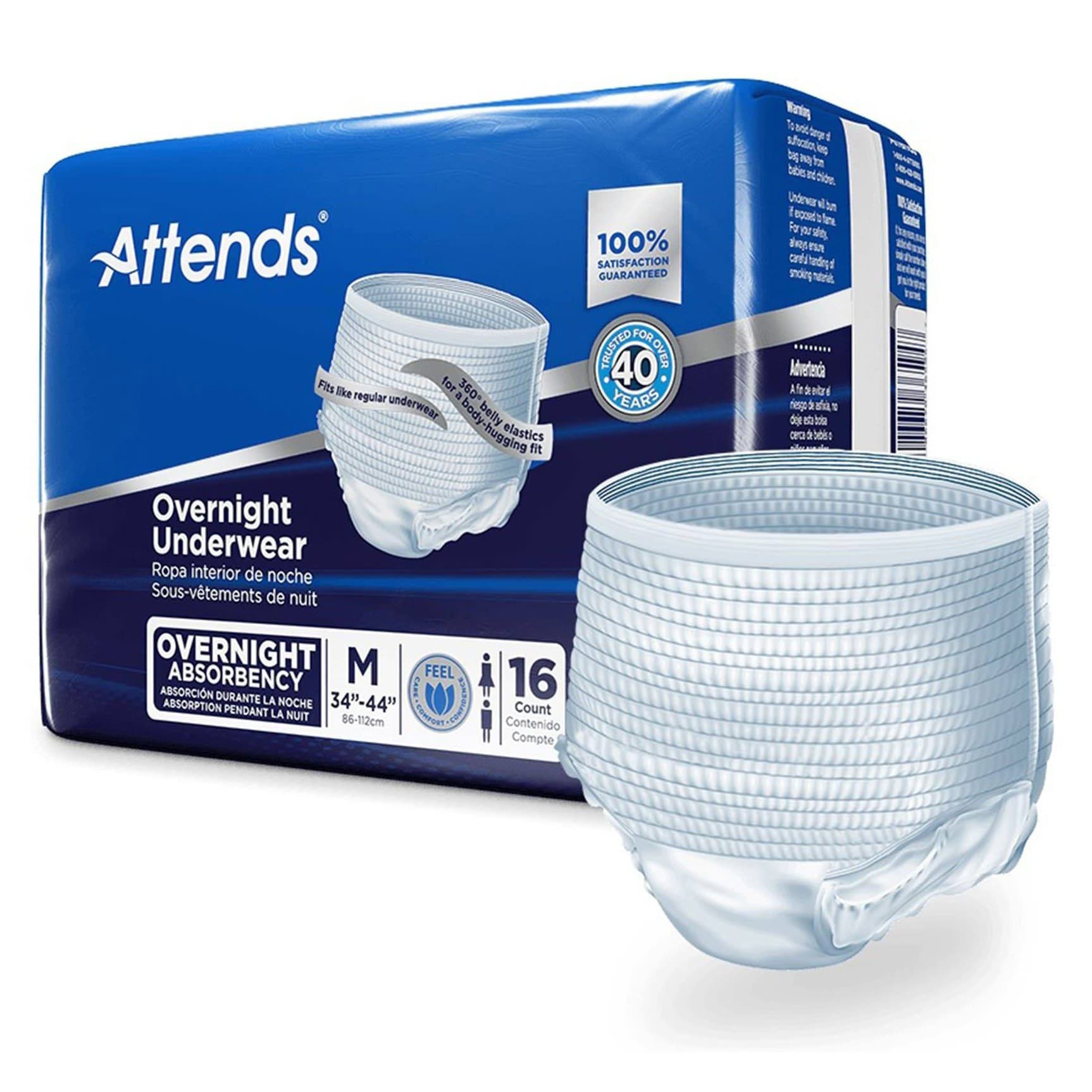 Attends Overnight Underwear - Image 1