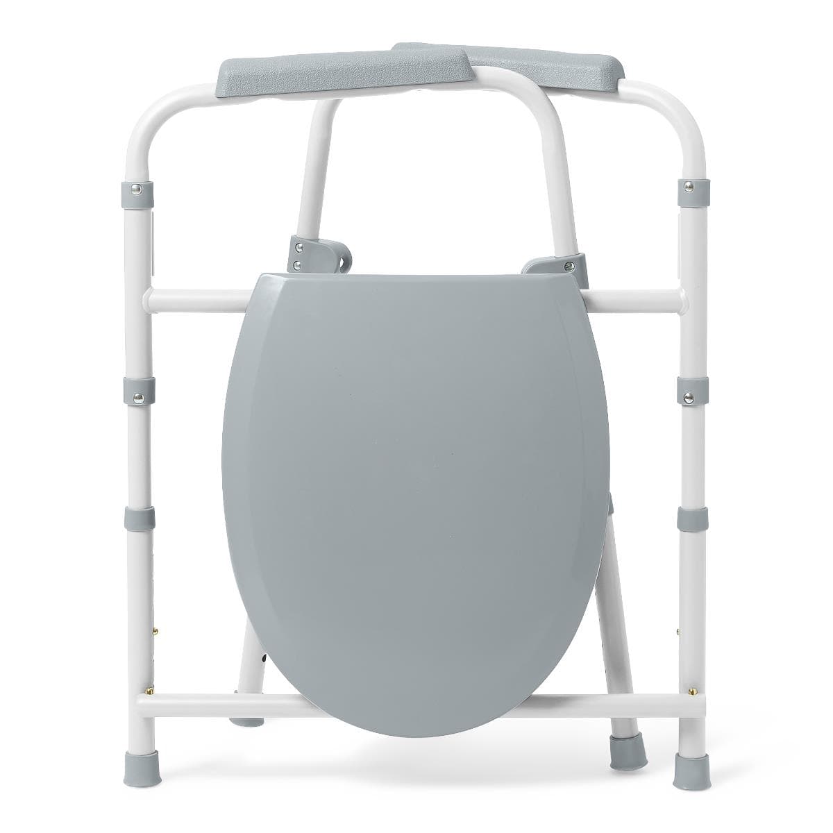 Medline Steel 3-in-1 Elongated Folding Commode - Image 3