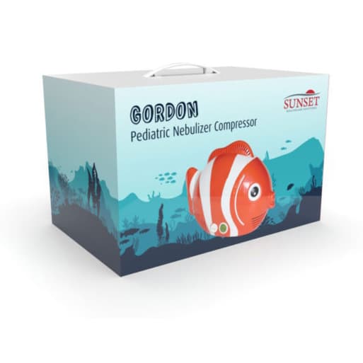 Sunset Pediatric Fish Compressor Nebulizer with Aerosol Mask - Image 2