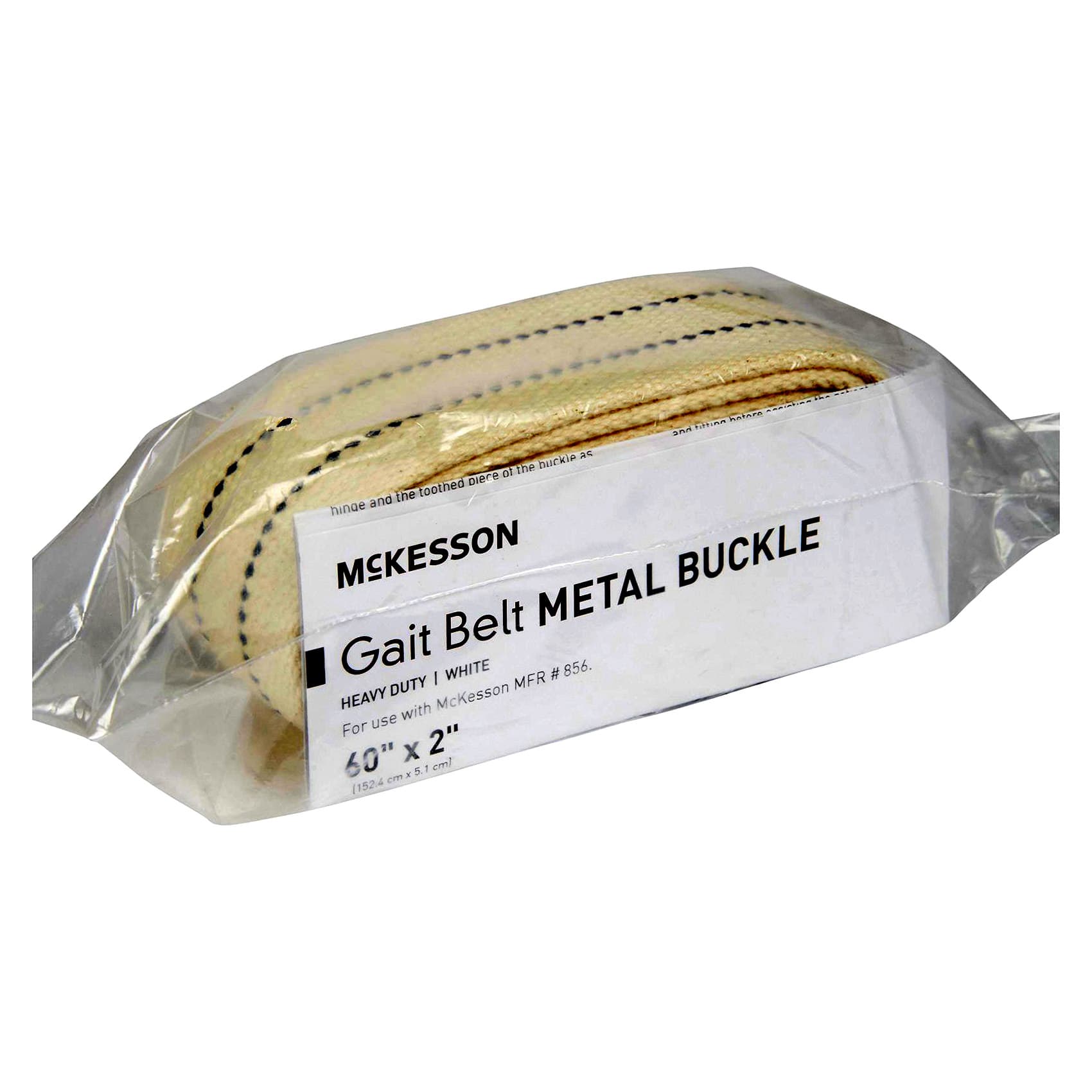 McKesson Select Heavy Duty Gait Belt, 60" Length - Image 3