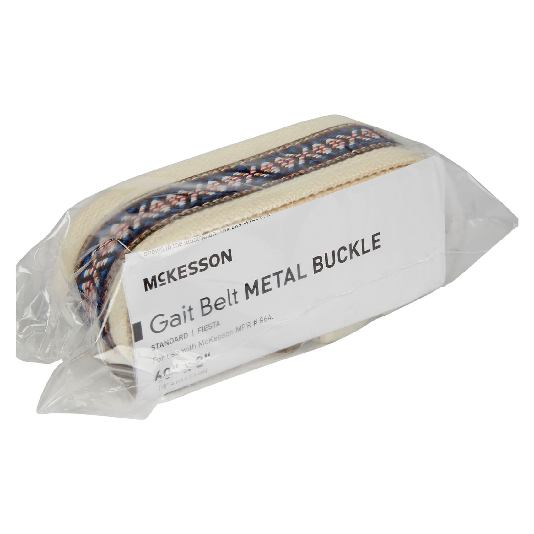 McKesson Select Gait Belt, Fiesta pattern - Case of 48 - Image 1