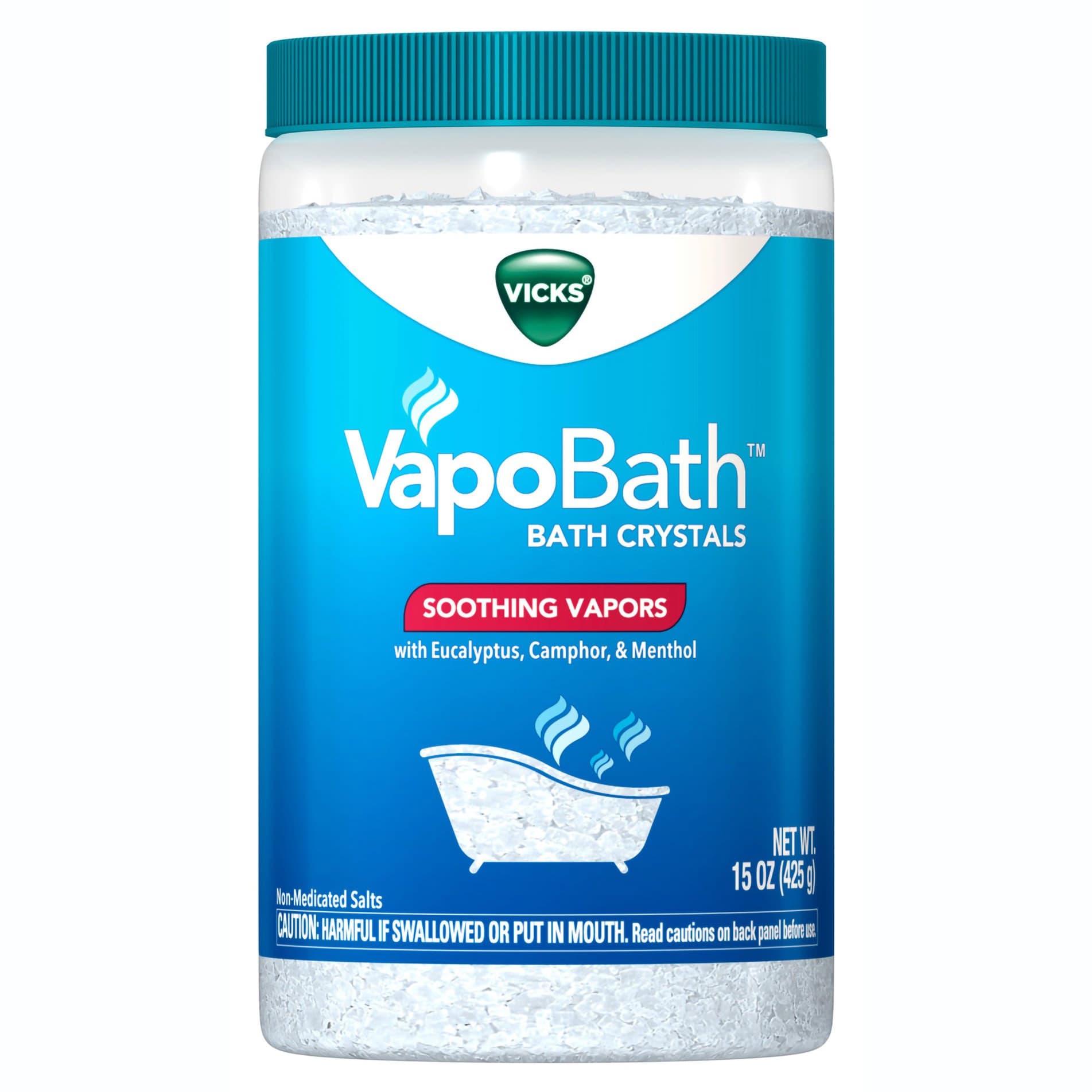 Vicks VapoBath Bath Salt, 15 oz - Each - Image 1