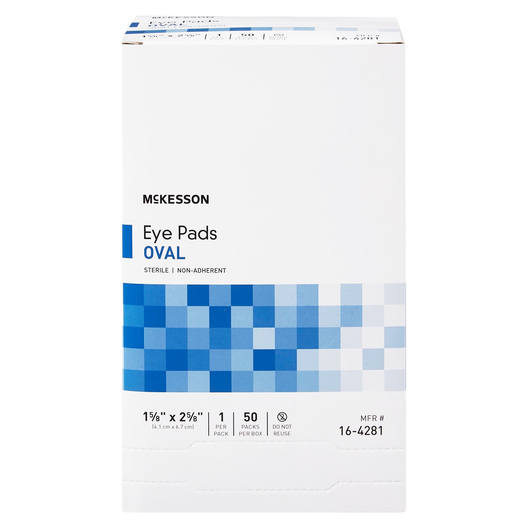 McKesson Oval Eye Pads - Image 2