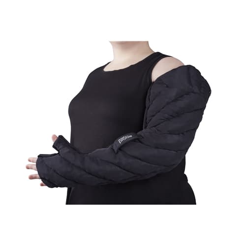Circaid Profile Arm Foam Sleeve Long, Midnight With Hand, Size 3 - Each - Image 1